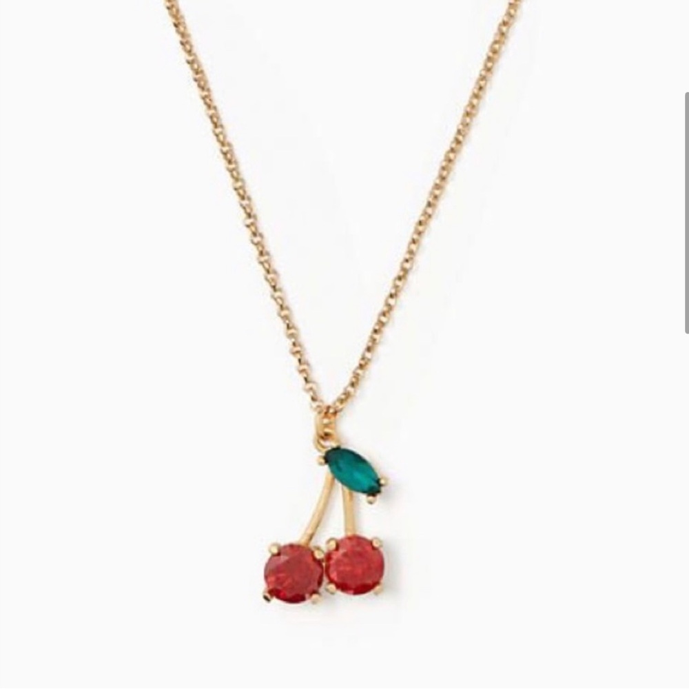 Kate Spade Cherry Crystal Pendant